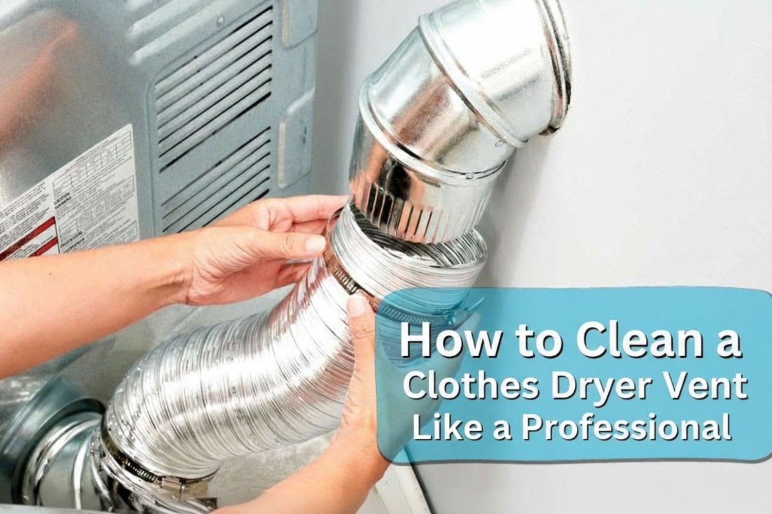 Step-by-Step Guide on How to Clean a Clothes Dryer Vent Like a Professional