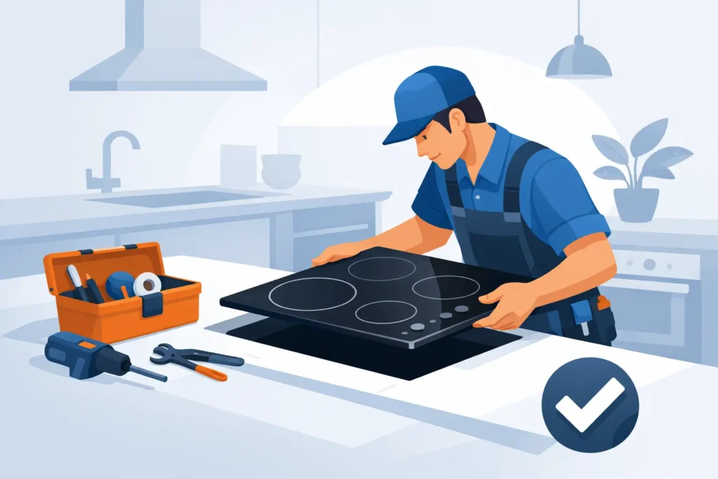 Cooktop Installation Service Done Right