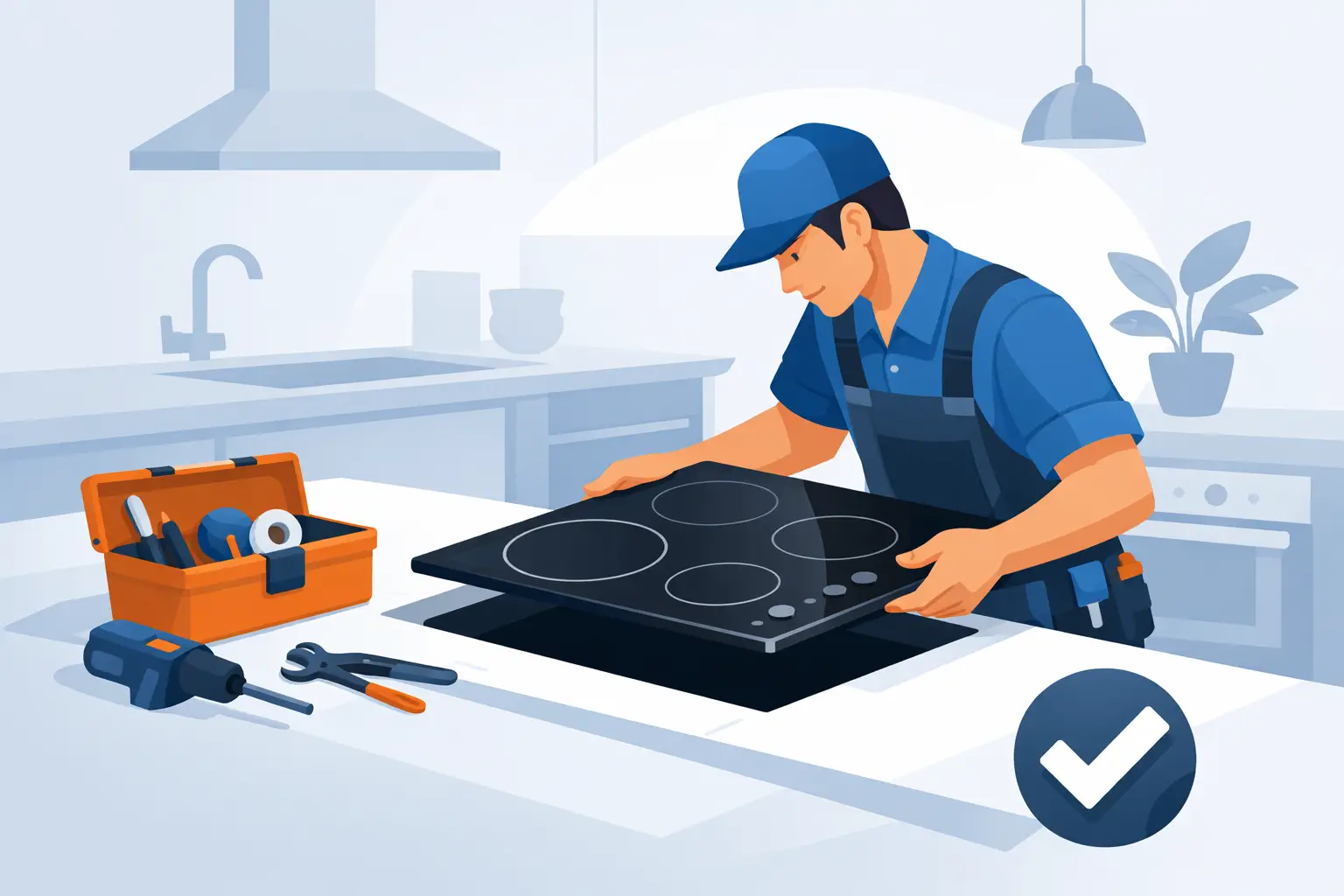 Cooktop Installation Service Done Right