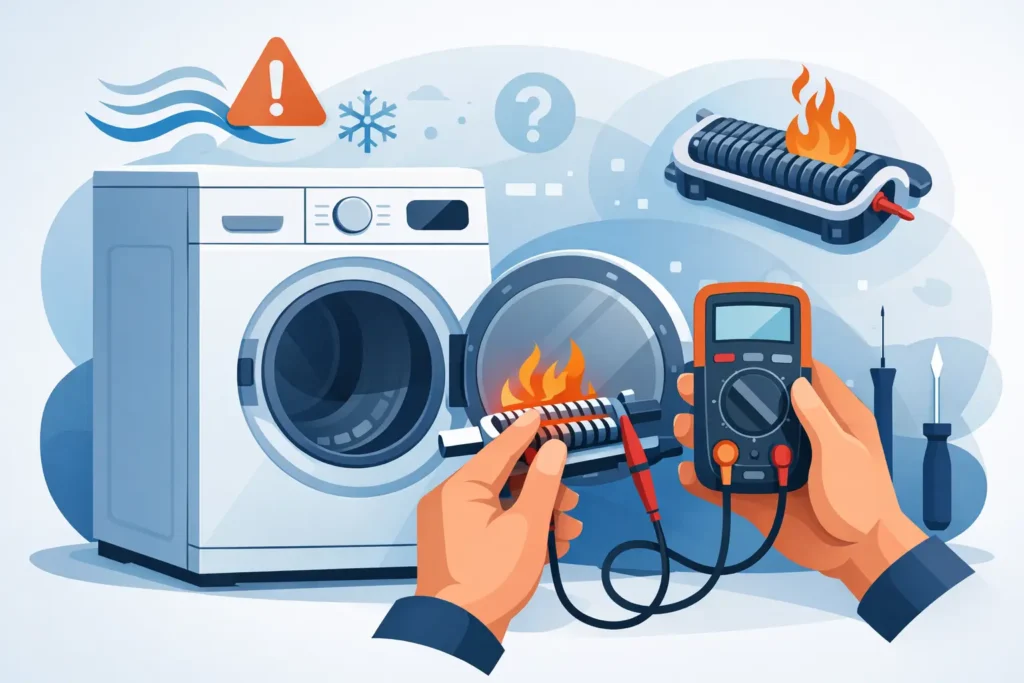 Dryer Not Heating Repair: What to Check