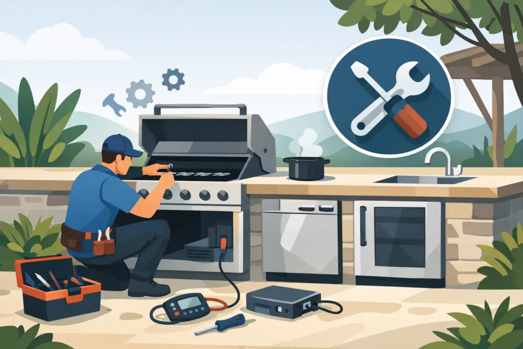Outdoor Kitchen Appliance Repair Tips