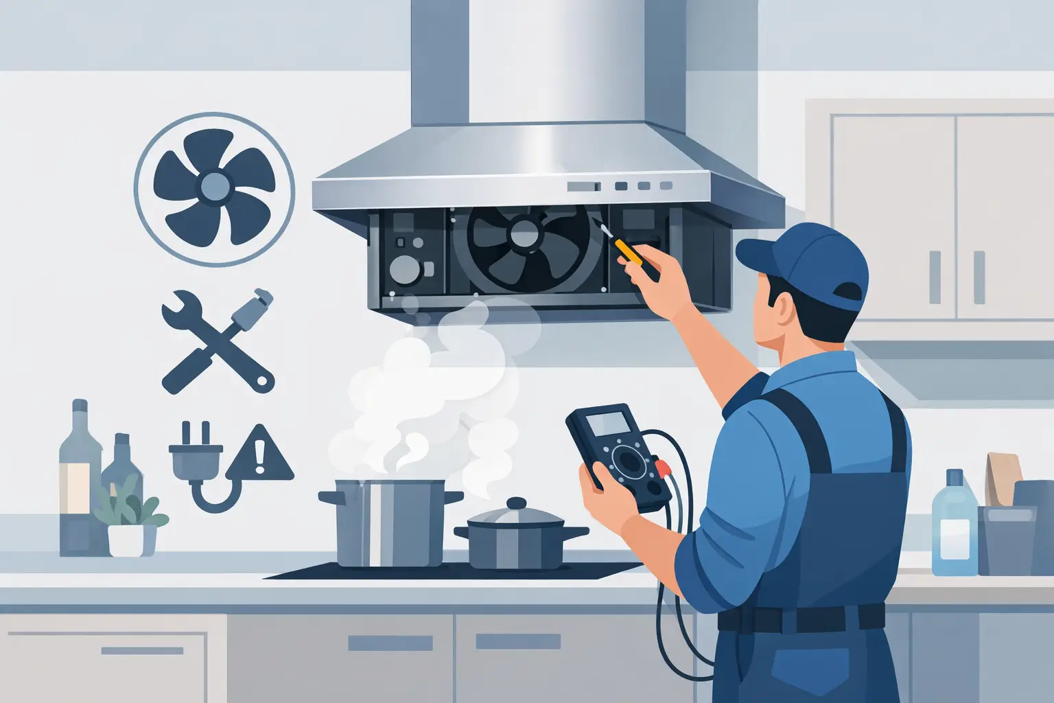 Range Hood Fan Repair: What to Check First