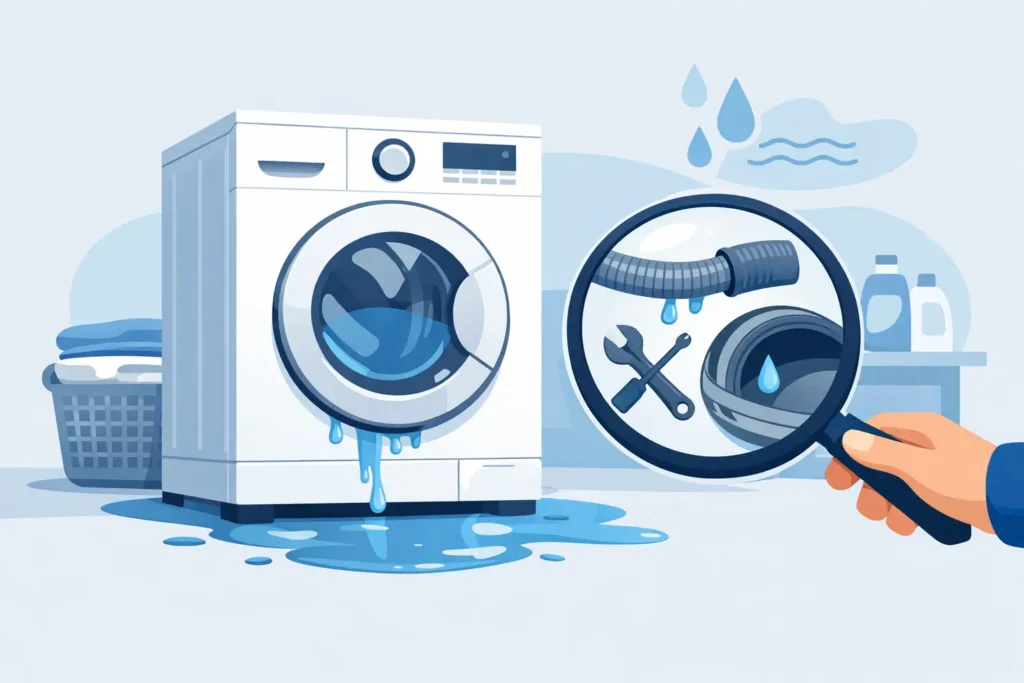 Washer Leaking From Bottom? What to Check
