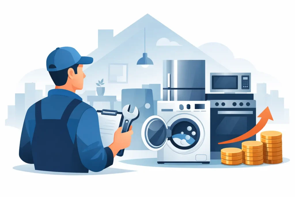Appliance Repair for Landlords That Pays Off