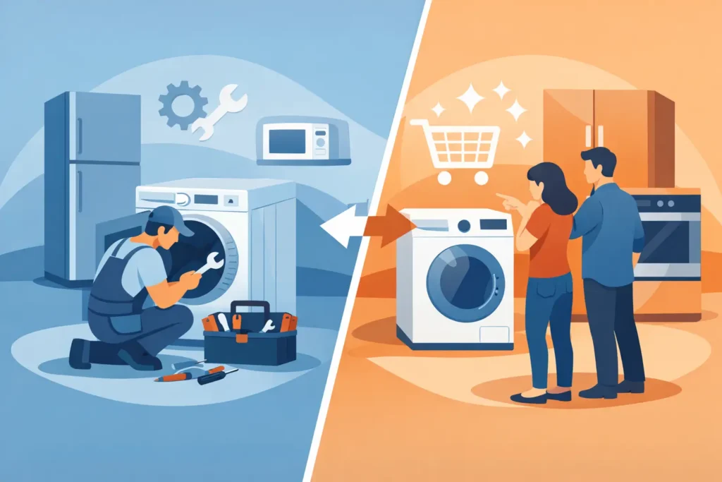 Appliance Repair Versus Replacement