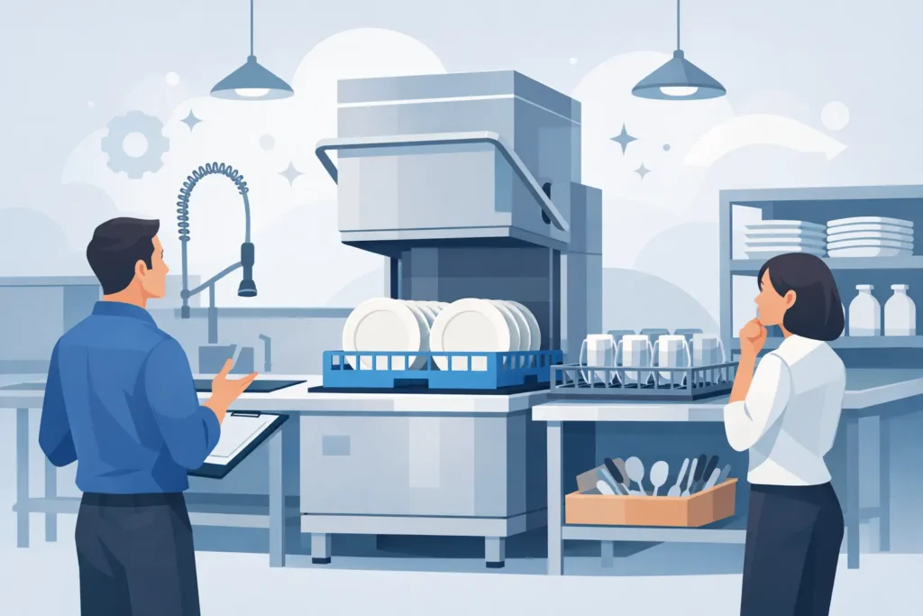 Commercial Dishwasher Buying Guide