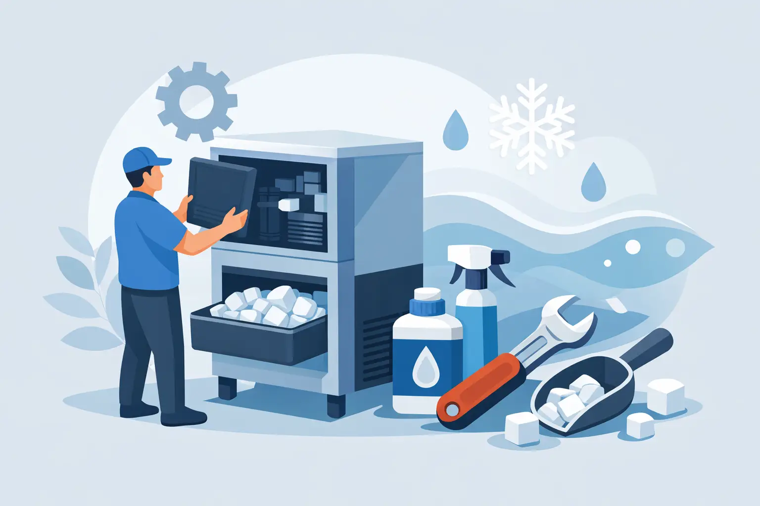 How to Maintain an Ice Maker Without Costly Repairs