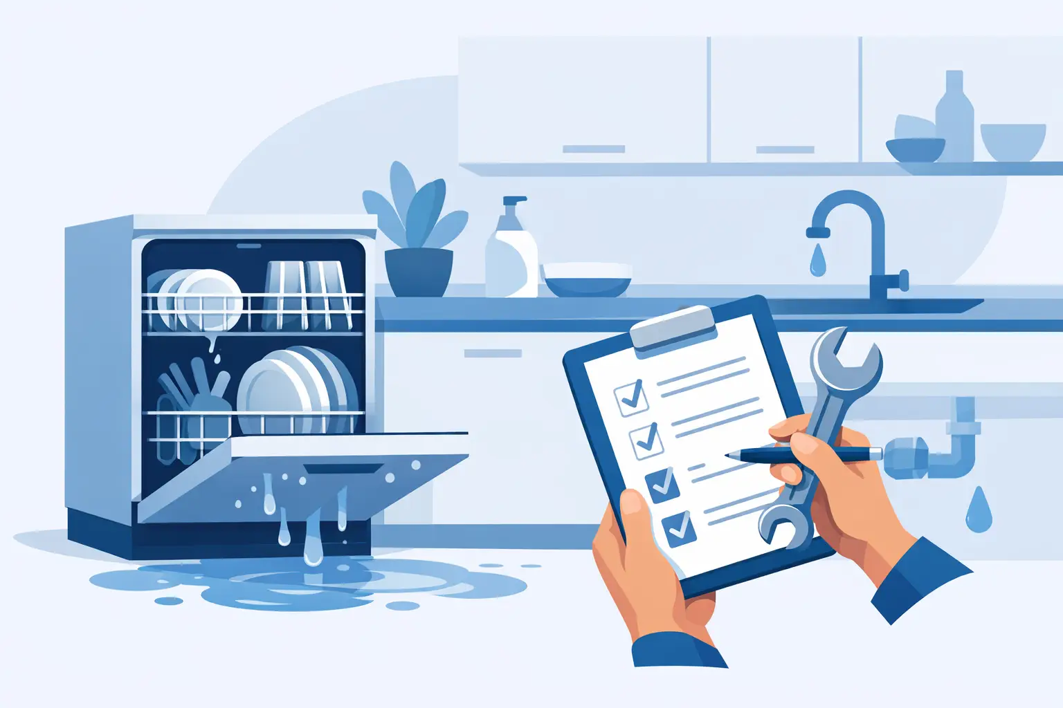 Dishwasher Leak Causes and What to Do First