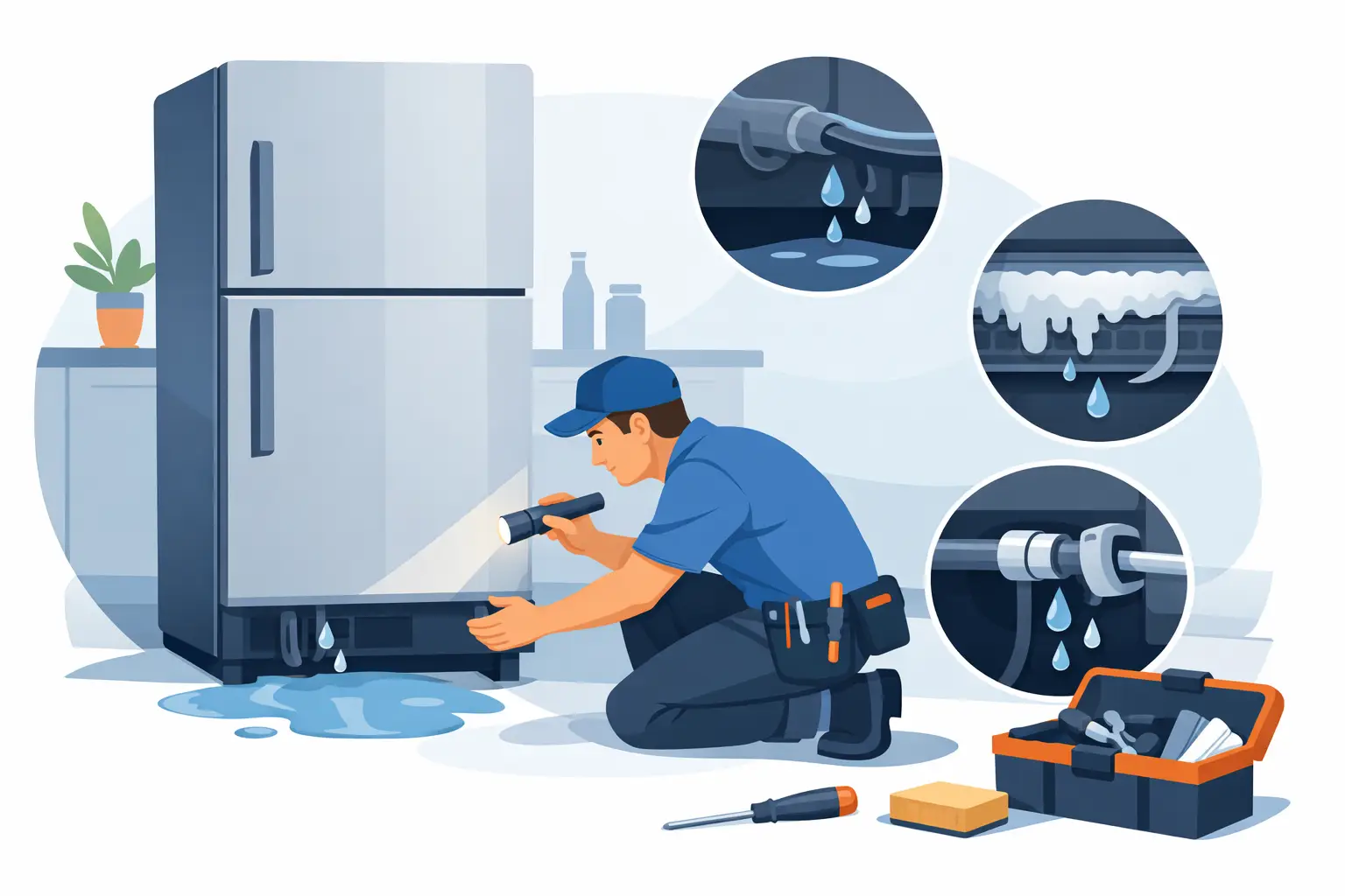 How to Fix Fridge Leaks: Find the Real Cause