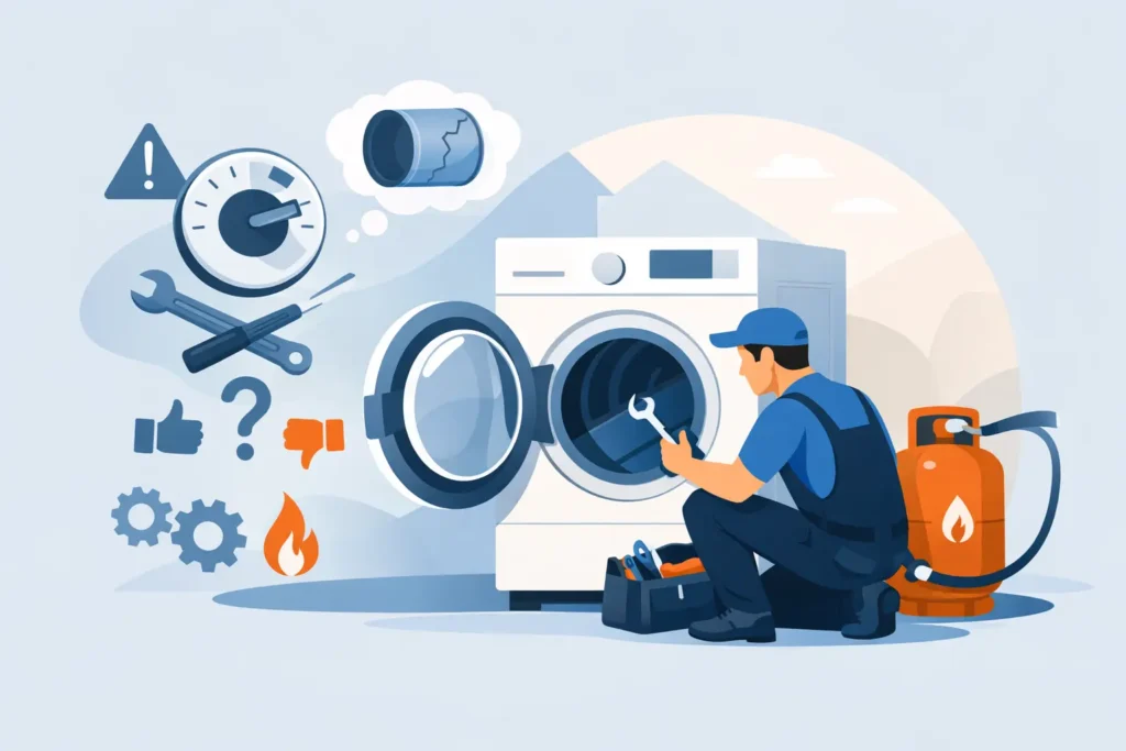 Is Gas Dryer Repairable? Know When to Fix It