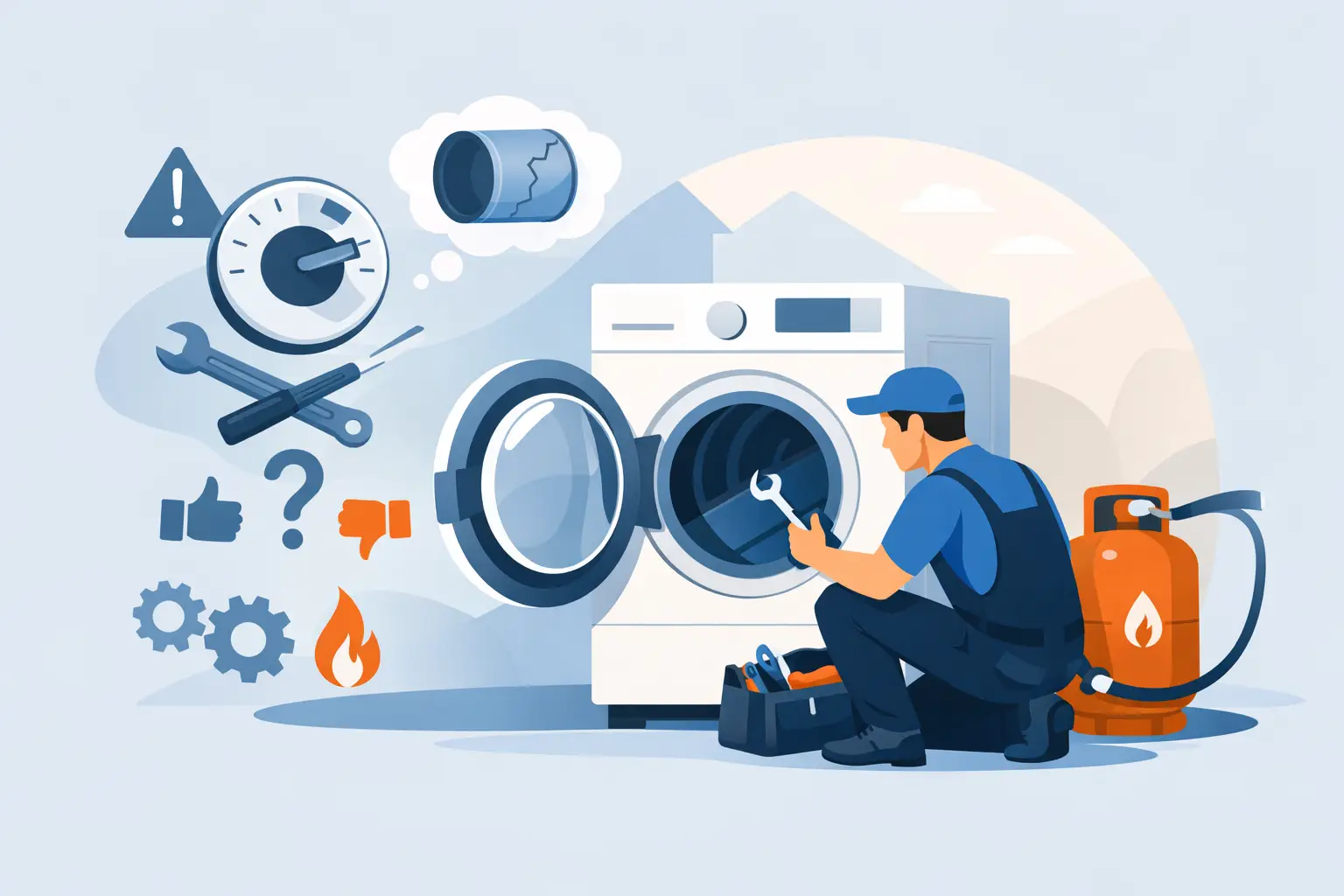 Is Gas Dryer Repairable? Know When to Fix It