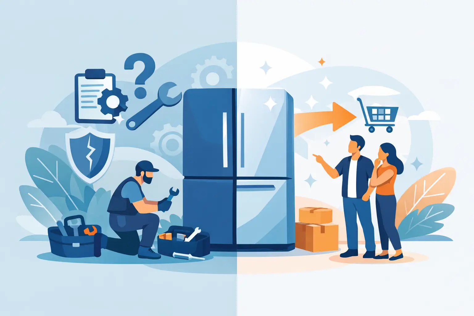 Repair Versus Replace Refrigerator Decisions Made Simple