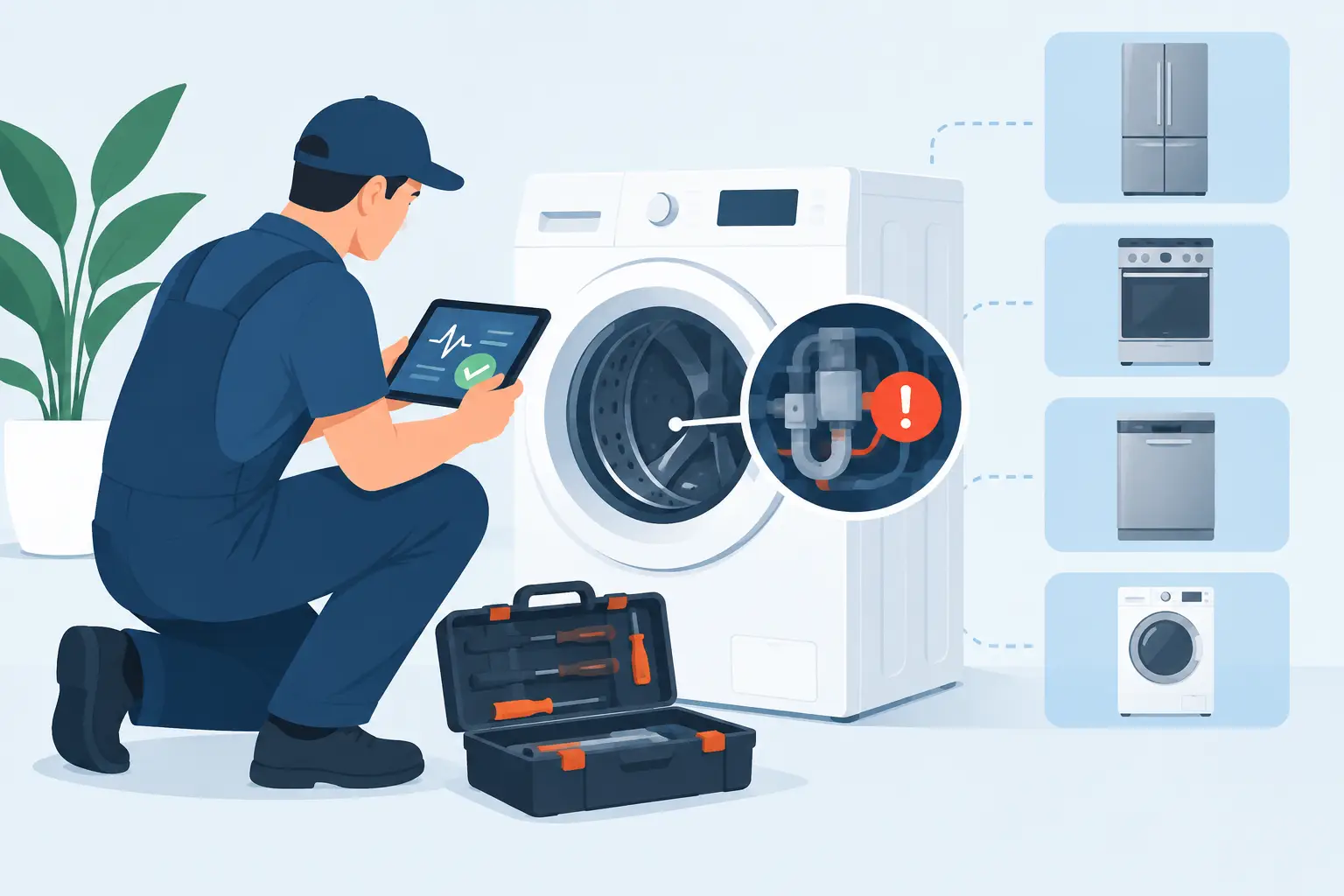 Appliance Diagnostics That Find the Real Fault