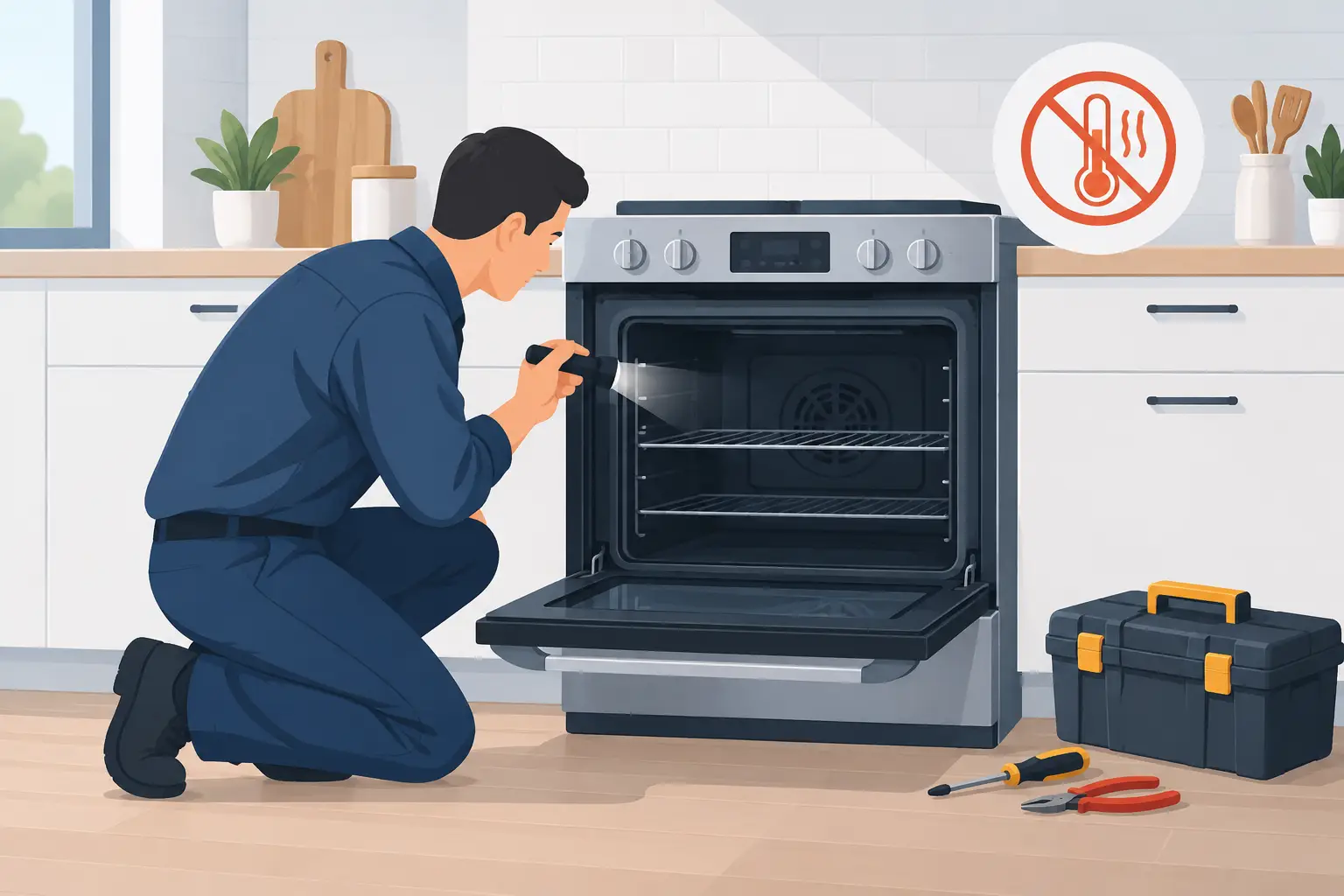 How to Fix an Oven Not Heating Safely Today