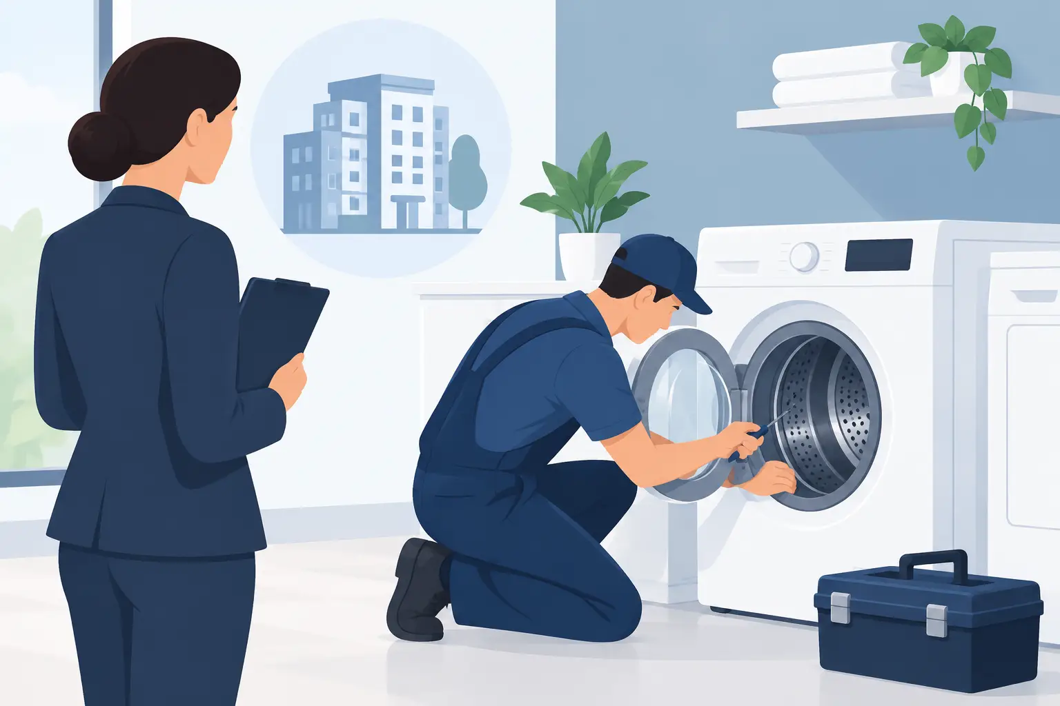 Washer Repair for Property Managers That Lasts